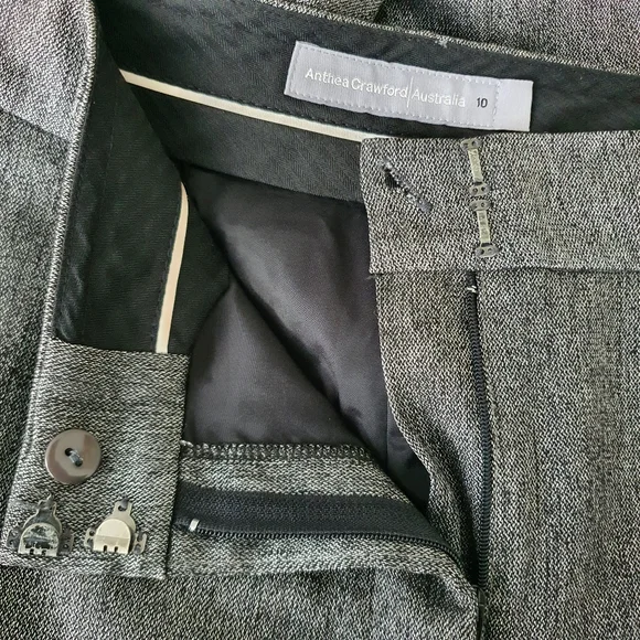 Anthea Crawford 2 Piece Suit Blazer and Pants Size 10 - Picture 6 of 11